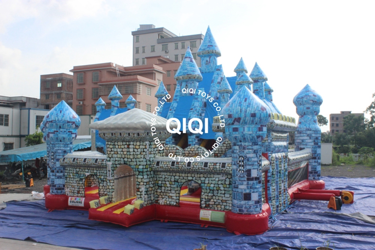 Inflatable castle playhouse 