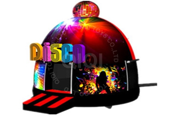 Inflatable led disco fun night dome