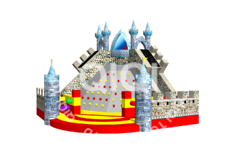inflatable castle slide
