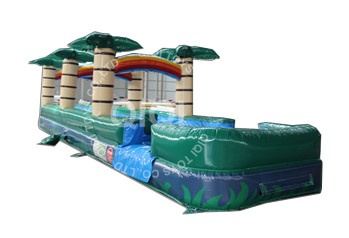 jungle inflatable water slide 