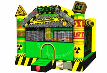 INFLATABLE TOXICITY BOUNCE HOUSE