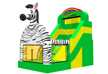 safari with zebra theme slide