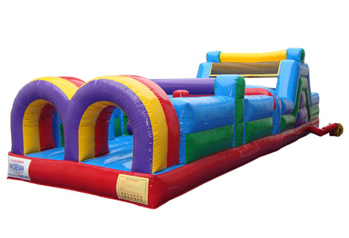 88ft Inflatable Obstacle Course part two