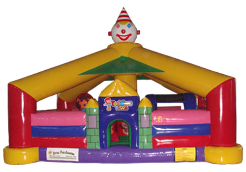 Clown Toddlers Town Inflatable Playground