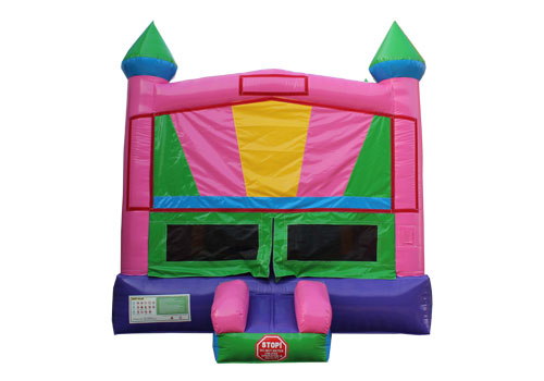 Colorful Castle Inflatable Jumper