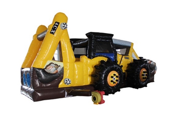 Excavator Commercial Obstacle  Course For Kids