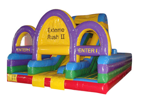 Exterme Rush II Inflatable Obstacle Course