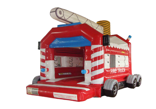 Fire Truck bouncy castle