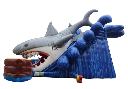 Giant Inflatable Shark Slide For Sale