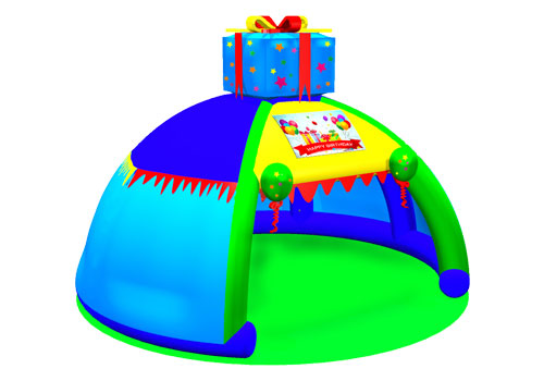 Inflatable Birthday Party Gift Box Tent