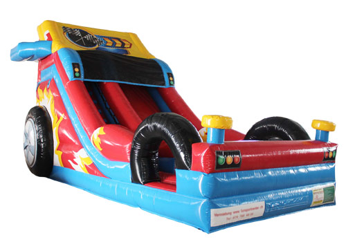 Inflatable Crazy Racing Car Slide