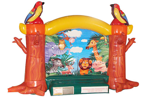Inflatable Jungle Animal Bouncer