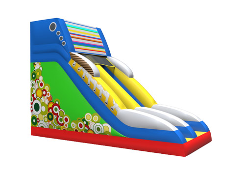 Inflatable giant shoe slide