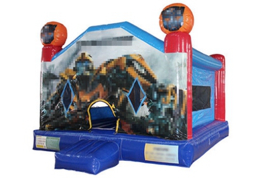 Inflatable transformers bumblebee bouncer