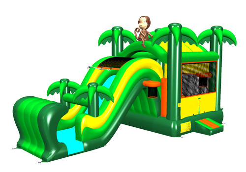Jungle Inflatable Dry N Wet Combo