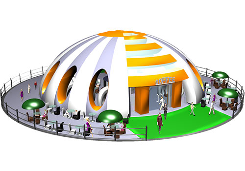 MODERN TENT -- NEW COFFEE TIMES