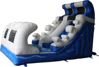 Ocean Wave inflatable water slide