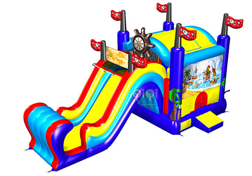 5 In 1 Pirate Bouncy Castle Combo 