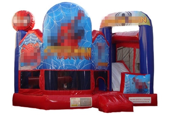 Spiderman Inflatable 5 in 1 moonwalk combo