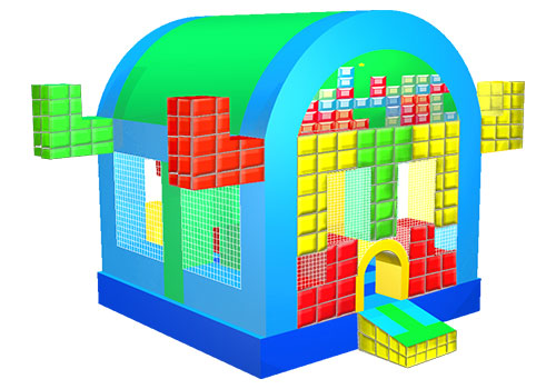 Tetris Inflatable Bouncy Castle
