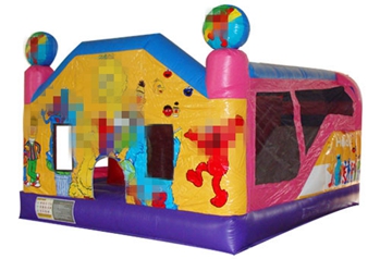 The Sesame Street 4 in 1 Bounce House