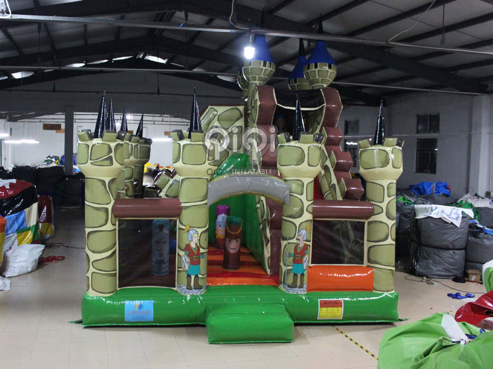 Medieval Castle Themed Inflatable Playground